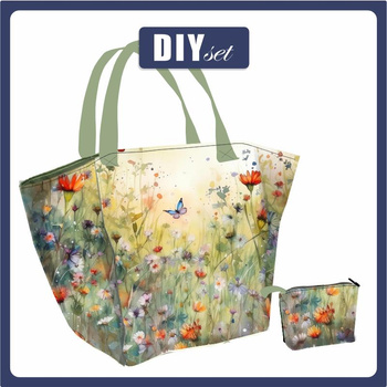 Torba XL z saszetką 2 w 1 - MAGIC MEADOW - zestaw do uszycia
