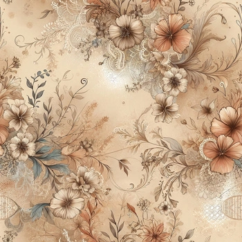 PASTEL FLOWERS WZ. 25