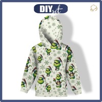 DZIECIĘCA BLUZA Z KAPTUREM (ALEX) - PRANKSTER CHRISTMAS ELF WZ.2 - zestaw do uszycia