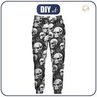 JOGGERY MĘSKIE (GREG) - BAD SKULLS - zestaw do uszycia