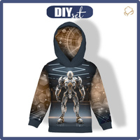 DZIECIĘCA BLUZA Z KAPTUREM (ALEX) - ROBOT wz.2 - zestaw do uszycia