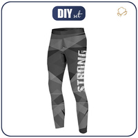 THERMO LEGGINSY MĘSKIE (JACK) - STRONG - zestaw do uszycia