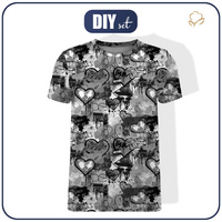 T-SHIRT MĘSKI - VALENTINE'S DAY 15 - single jersey