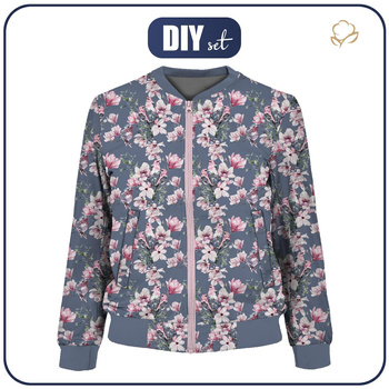 DÁMSKA BOMBER BUNDA (KAMA) - SPRING MELODY VZ. 3 - Sada šití