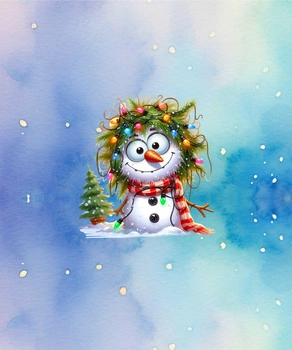 Christmas animal wz. 8 - panel (60cm x 50cm)