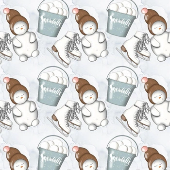 SNĚHULÁCI A BRUSLE (ZIMA VE MĚSTĚ) 