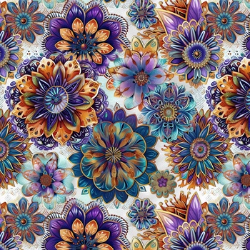 BAREVNÁ MANDALA vz. 5