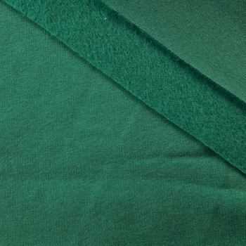 Silná teplákovina počesaná D300 - BOTTLE GREEN (M-21)