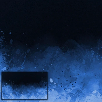 SKVRNY (classic blue) / černý - PANORAMICKÝ PANEL (95cm x 160cm)