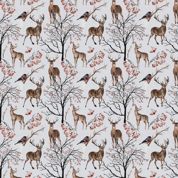 ZIMNÍ ZVÍŘATA (ZIMA V PARKU)