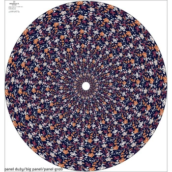 JAPONSKÁ ZAHRADA vz. 2 (JAPAN) -  velký panel pro kruhovou sukni