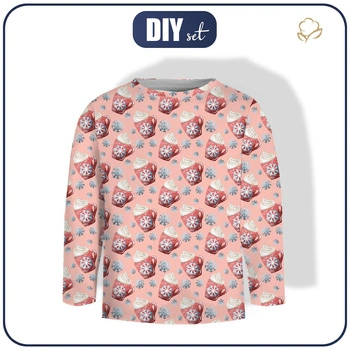 Longsleeve - HORKÁ ČEKOLÁDA (VÁNOČNÍ ČAS) - single jersey  (122/128)