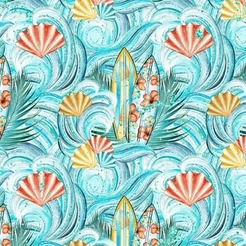SURFBRETTER UND MUSCHELN / Wellen