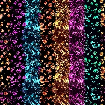 HOLOGRAPHIC RAINBOW wz. 6- Single Jersey mit Elastan ITY