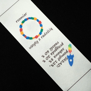 Jungs Textillabel "RAKETE" PL - 4 Stck Set / Größe nach Wahl