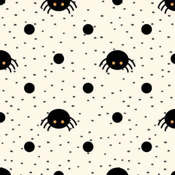 HALLOWEEN SPINNEN / ecru