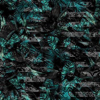 JUNGLE ZEBRA / MONSTERA 