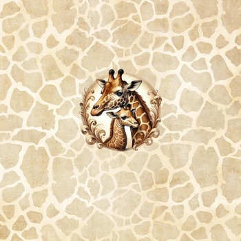 CUTE ANIMALS wz.11 - PANEL (60cm x 50cm)