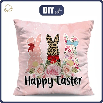 KISSEN 45x45 - HAPPY EASTER M. 2 - Nähset