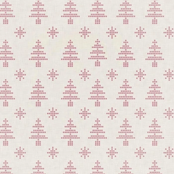 WEIHNACHTSBÄUME UND SCHNEEFLOCKEN / (acid) ecru (NORWEGISCHE MUSTER)