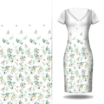 ROSEN UND BLÄTTER MS. 2 - Kleid-Panel