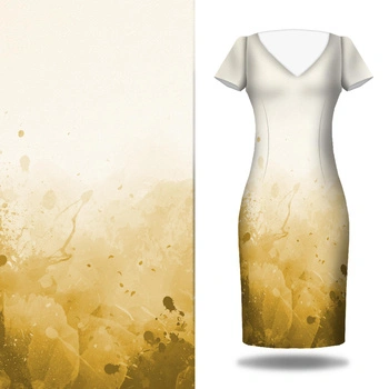 KLECKSE (gold) - Kleid-Panel