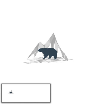 BÄR (ADVENTURE) - panoramisches Paneel 60 cm