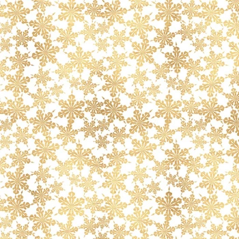 GOLDENE PAPIER SCHNEEFLOCKEN (WEIßE WEIHNACHTEN)