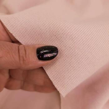 Baumwoll-Strick-Sweat "Margot" - GEDECKTES ROSA (D-54)