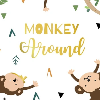 MONKEY AROUND (WILD & FREE) - Paneel