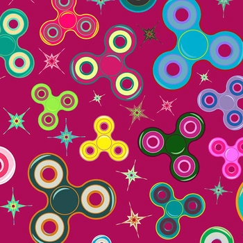 SPINNERS / fuchsie