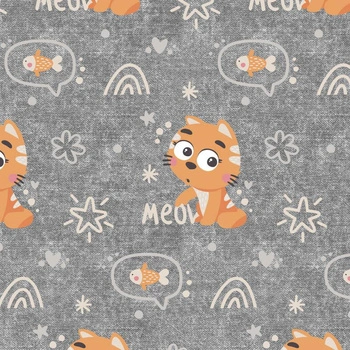 KATZEN / meow (KATZENWELT) / ACID WASH GRAU
