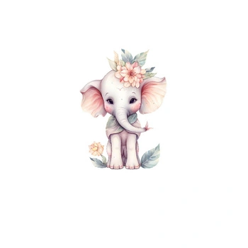 BABY ELEPHANT - Paneel (75cm x 80cm)