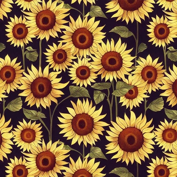 GEMALTE SONNENBLUMEN M. 2 (Sunflower)