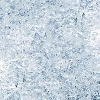 FROST m. 2 / hellblau (AUF GLAS GEMALT)