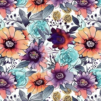 AQUARELL BLUMEN Ms. 6