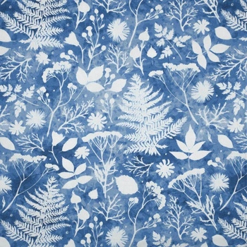 WEIß FARNBLÜTEN (CLASSIC BLUE)