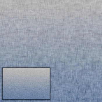 OMBRE / ACID WASH - blau (grau) - panoramisches Paneel (110cm x 165cm)