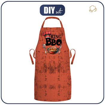 APRON - KING BBQ - sewing set