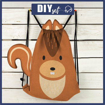 CHILDREN’S GYM BAG - SQUIRREL VERONICA