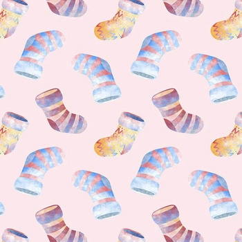 COLORFUL SOCKS (CHRISTMAS REINDEERS)