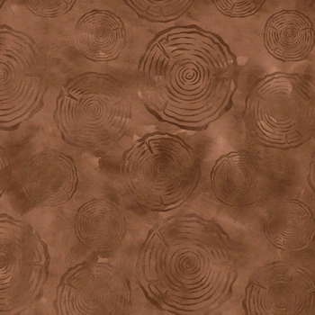 TREE RINGS / brown (SNOW LEOPARDS)