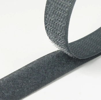 Nylon Velcro Hoop Tape 20 mm complet - DARK GREY
