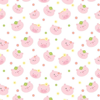 PINK PIGS / heads (ANIMAL GARDEN)
