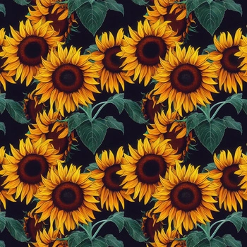 PAINTED SUNFLOWERS pat. 1 (Sunflower)