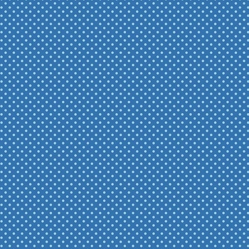 LIGHT BLUE DOTS / BLUE (PUMPKIN GARDEN)