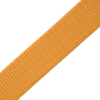 Webbing tape 25 mm - mustard