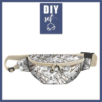 HIP BAG - HORSE-RIDING (HOBBIES AND JOBS) / white - small