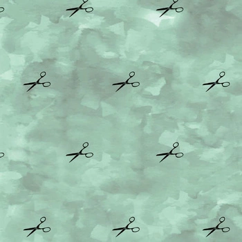 SCISSORS (minimal) / CAMOUFLAGE pat. 2 (modern mint)