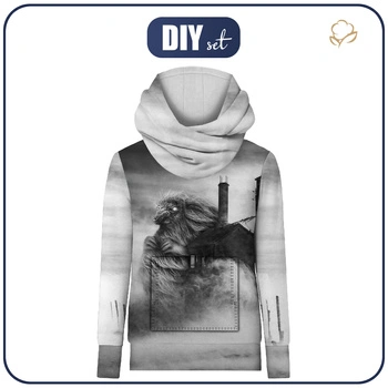 unisex XXXL \ WATER REPELLENT SCRATCH KNIT FABRIC